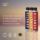 KENETIK Ketone Drink Mix, Exogenous Ketones Blend, Keto, Caffeine & Sugar Free, Vegan Supplement For Clean Energy & Mental Focus, Coffee Alternative with D-BHB - Variety, 3PK (12 Servings) 4