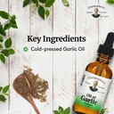 Christopher's Original Formulas Oil of Garlic Extract 2 Ounces - Pack of 2 - Premium Herbal Supplement - Cold-Pressed & Pure Liquid Garlic Oil | Versatile Use 4