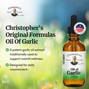 Christopher's Original Formulas Oil of Garlic Extract 2 Ounces - Pack of 2 - Premium Herbal Supplement - Cold-Pressed & Pure Liquid Garlic Oil | Versatile Use 5