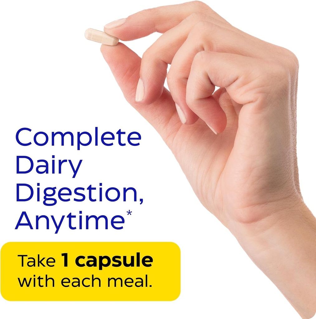 Enzymedica Lacto, Advanced Lactase Pills for Dairy Support, Helps Break Down Lactose, Casein & Fat, Dairy Relief Pills, Vegan, 180 Capsules 6