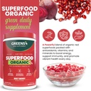 Greens+ Organic Reds Superfood Powder, Antioxidant, Polyphenol, Blend for Morning Kick, Energy, Vitality Boost, Nutrition, Vibrant Health, Vegan Soy/Dairy/Gluten Free(8.46oz) 3