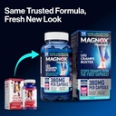 MAGNOX® Leg Cramps Buster | 380mg Magnesium for Leg Cramps at Night | Magnesium Supplement for Muscle Spasms | 3X More Absorption | Dead Sea Minerals | Sleep & Muscle | 60 Caps 5