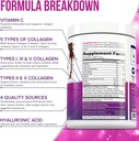 Multi Collagen Peptides Powder for Women - Hydrolyzed Unflavored Collagen Powder for Women with Types I II III V & X plus Vitamin C & Hyaluronic Acid for Beautiful Hair Skin and Nails - 30 Servings 5
