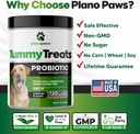 Probiotics for Dogs Digestive Health - Dog Probiotics and Digestive Enzymes - Allergy Relief for Dogs - Probiotic for Dogs Gut Health - Puppy Probiotic Tummy Treats - 120 Dog Probiotic Chews 4