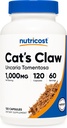 Nutricost Cat's Claw 1000mg, 120 Capsules - Vegetarian Caps, Non-GMO and Gluten Free, 60 Servings 2