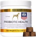 PetScy - Probiotic Chews for Dogs, Probiotic for Dogs of All Ages, Sizes & Breeds with Prebiotic Fiber and Pure Omega-3 | Improves Skin, Coat, and Gut Health, 30 Chews 2