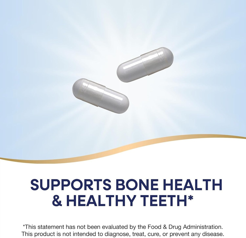 Nature's Way Calcium Citrate, Carbonate and Malate, Supports Bone Health*, 100 Capsules (Packaging May Vary) 4