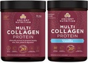 Ancient Nutrition Multi Collagen Protein Powder, Unflavored, 60 Servings + Multi Collagen Protein Powder, Vanilla, 45 Servings 2