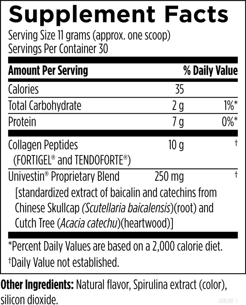Designs for Health Arthroben Unflavored/Unsweetened - Collagen Peptides Powder + Botanicals to Help Support Healthy Joints - Peptides Drink Mix, Non-GMO (30 Servings / 330g) 4