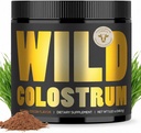 Colostrum Supplement - Grass Fed Pure Bovine Colostrum Powder - 2000mg & 400mg IgG (calostro bovino) - Gut, Immunity, Skin, Hair Support - Sugar Free, Natural Cacao Flavour, 30 Servings 2
