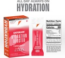 Gatorade Hydration Booster Electrolyte Drink Mix Powder Packets, Strawberry Watermelon, Advanced Electrolyte Blend, No Added Colors, No Artificial Sweeteners, Essential Vitamins A, C, B3, B5, B6, Makes 20 Fl Oz (6 Pack) 3