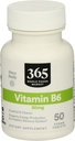 365 by Whole Foods Market, Vitamin B6 50Mg, 50 Count (Pack of 2) 2