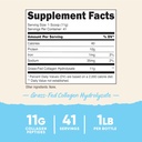 Nutricost Pure Collagen Hydrolysate (Bovine) Powder (2 Pack) - Grass Fed Bovine Collagen, 1LB Per Bottle 3