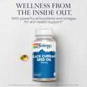 SOLARAY Black Currant Seed Oil 600 mg - Supplying Antioxidants, Gamma Linolenic Acid (GLA), Alpha Linolenic (ALA) and Linoleic Acid (LA) - Skin Health Support - 60-Day Guarantee, 90 Serv, 90 Softgels 4