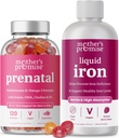 Mother's Promise Prenatal Gummies & Liquid Iron Bundle 2
