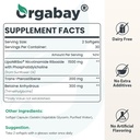 Orgabay Liposomal Nicotinamide Riboside 2000 MG with TMG and Pterostilbene, Boosting NAD+, Support Healthy Aging, 180 Count 3