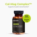 Endur Cal-Mag Complex, Bone & Heart Support for Active Lifestyles, Calcium and Magnesium with Vitamin D3, Gluten Free, 300 Tablets 3