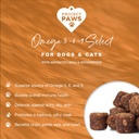 Project Paws Omega 3-6-9 Select Fish Oil for Dogs - Krill Oil Skin and Coat Supplement - 120 Count 5