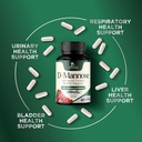 D-Mannose Supplement 1,350 mg with Cranberry & Hibiscus - Effective Fast-Acting, Flush The Impurities for Natural Bladder, Urinary Tract Health Support, for Women and Men, Non-GMO, Vegan, 60 Capsules 6