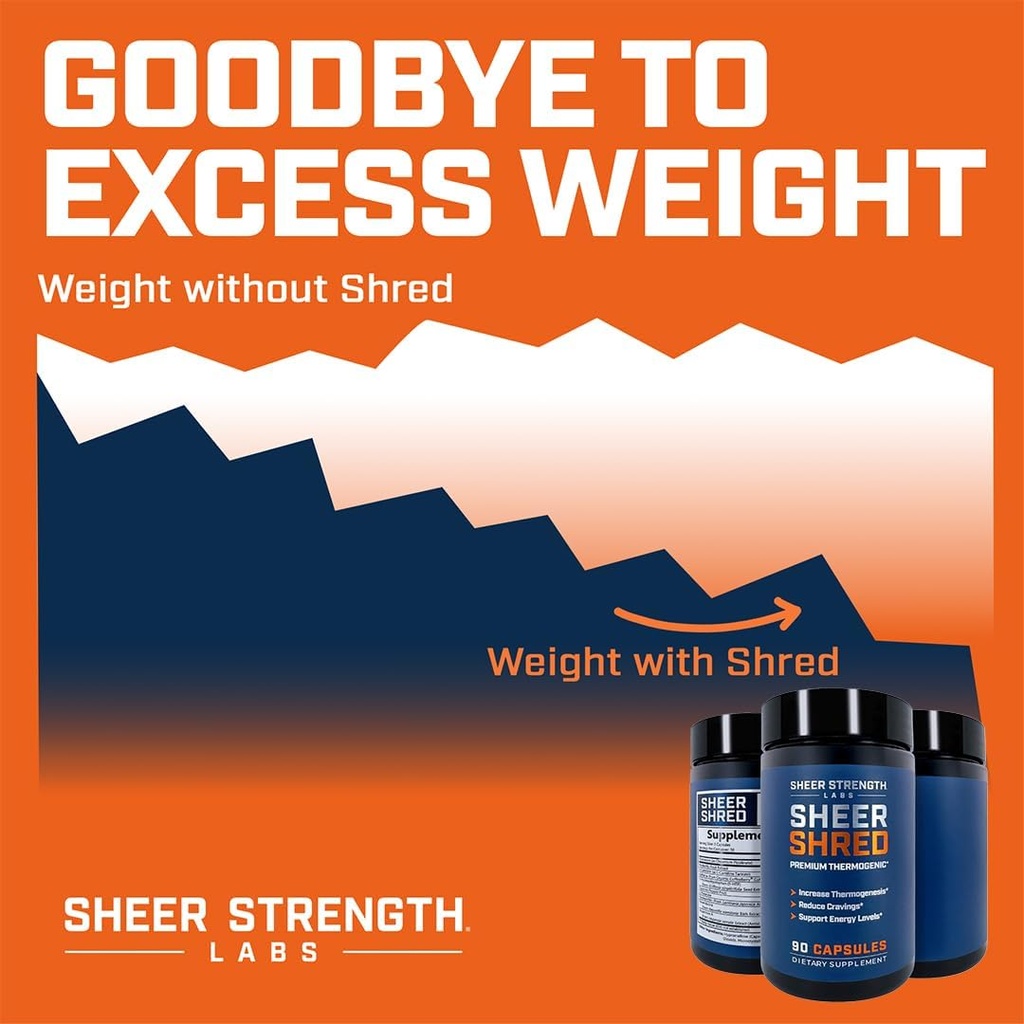 Sheer Strength Labs Shred + DHEA Pack 5