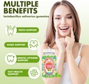 Lactobacillus Salivarius Gummies 100 Billion CFU - Support Digestive Health, Immune* Function, and Oral Wellness - Non GMO, Vegan, 60 Counts 4