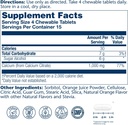 Solaray Calcium Citrate 1000 mg, Natural Orange Flavor Chelated Calcium Supplement for Bone Strength, Teeth, Nerve, Muscle, and Heart Function Support, 60-Day Guarantee, 15 Servings, 60 Chewables 3