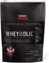 GNC AMP Wheybolic Clinically Proven Protein Powder, 40g Whey Protein, BCAA, Leucine, Increases Muscle Strength, Muscle Building, 3rd Party Tested, Gluten Free, Strawberries and Cream, 10 Servings 2