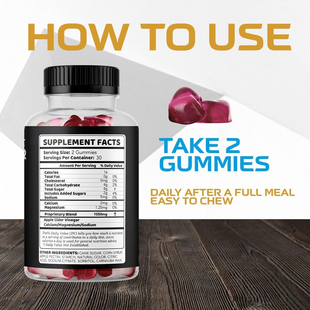 Dominator Maxxx Gummies for Men - Dominator Maxx Natural Daily Nutrition Support Premium Advanced Formula Multivitamin Pills for Overall Health & Wellness, 60 Gummies for 1 Month 5