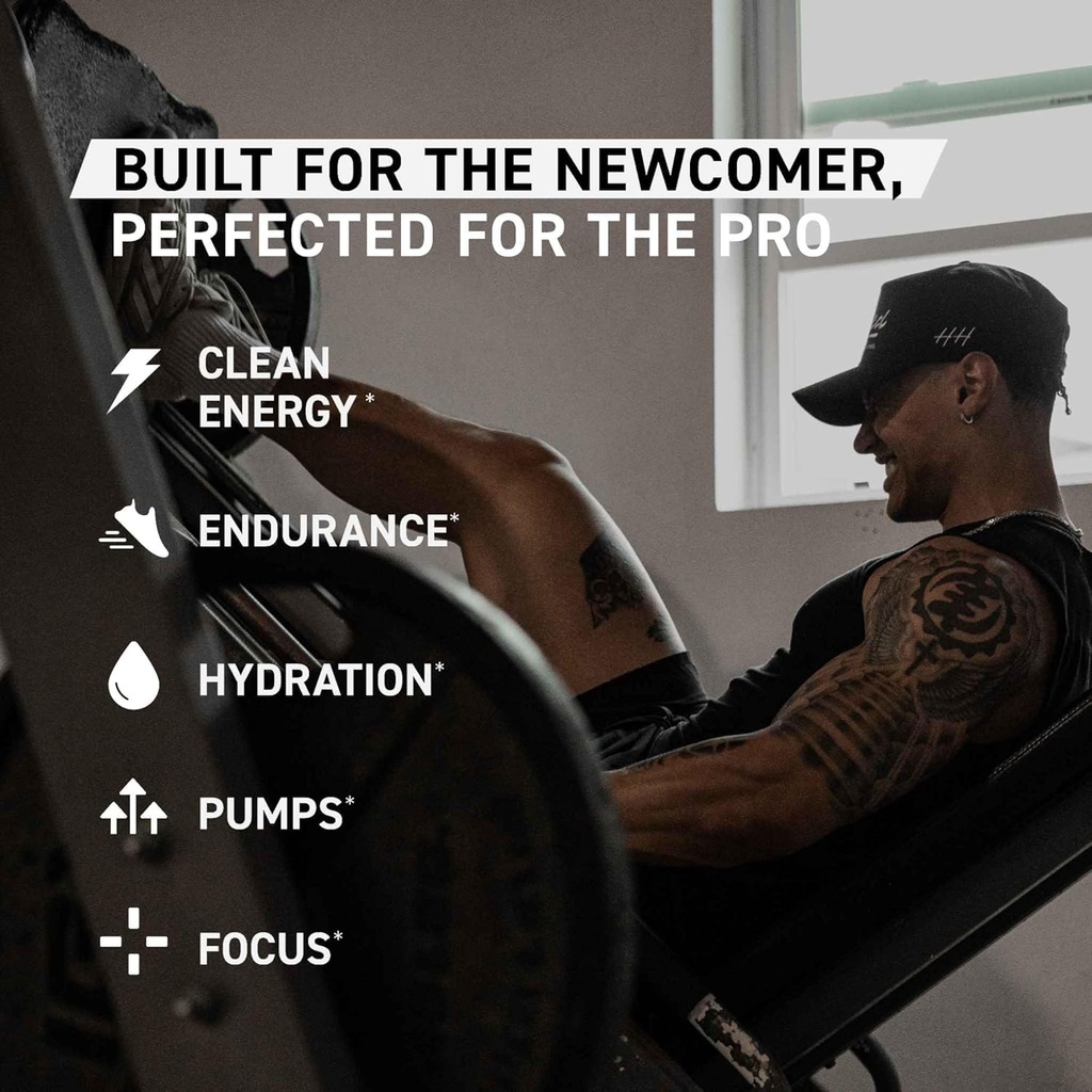 Kaged Sport Pre Workout Powder for Men & Women, Watermelon, Sport Certified, 188mg Caffeine, Nitric Oxide Supplement, Beta Alanine for Energy, Weightlifting, Cardio Endurance & Strength, 20 Servings 6