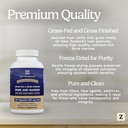 Zen Principle Grass Fed Beef Bone Marrow Supplement, 3300mg. Skin, Oral Health, and Joint Support. Promotes Whole-Body Wellness. Whole Bone Extract, 210 Capsules. 6