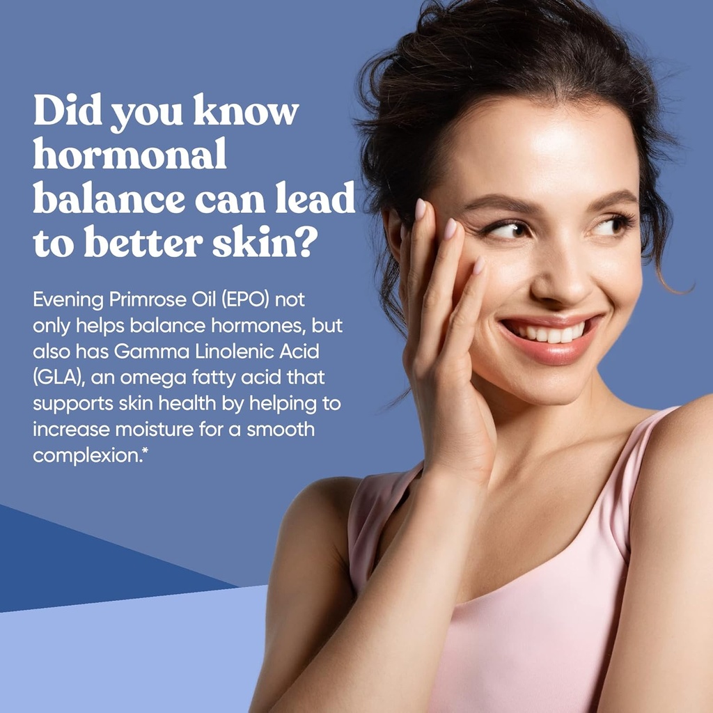 Balance PMS Vitamins for Women - Hormone Balance for Women, Menstrual Support - Primrose Oil, Black Seed Oil & DIM - 60 Liquid Softgels 4