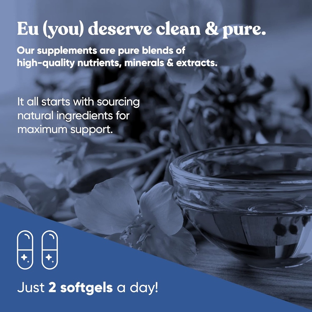 Balance PMS Vitamins for Women - Hormone Balance for Women, Menstrual Support - Primrose Oil, Black Seed Oil & DIM - 60 Liquid Softgels 5