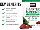 Force Factor Smarter Greens Superfood Chews, Greens and Superfoods with Probiotics & Modern Mushrooms Soft Chews, Mushroom Supplement with Lions Mane, Turkey Tail 4