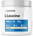 Bucked Up L-Leucine 5000mg Per Serving, Essentials (50 Servings, 250 Grams Powder) 2