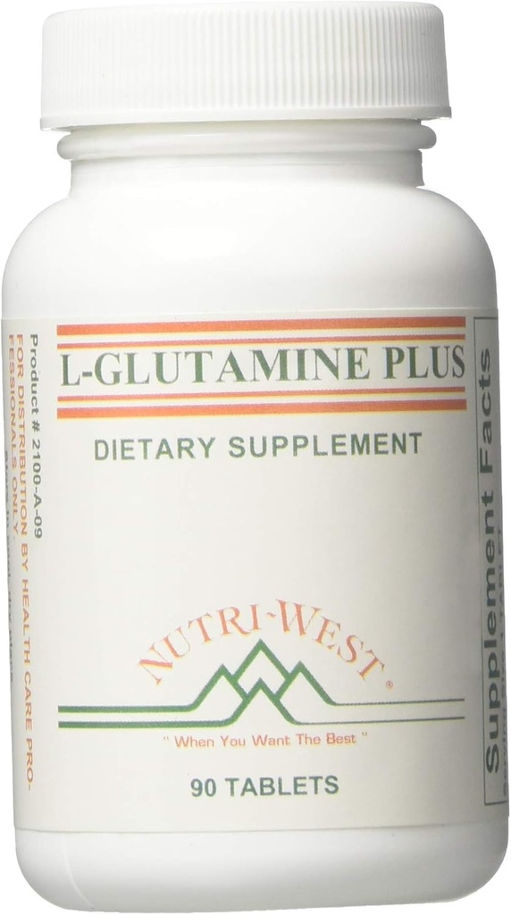 Nutri-West - L-GLUTAMINE Plus -90 Tabs 2