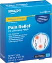 Basic Care Maximum Strength OTC Pain Relief , 4% Lidocaine Patch, 3.9” x 5.5”, 15-Count Box (Previously HealthWise) 2