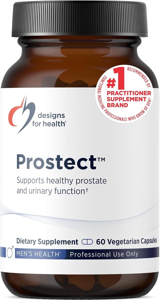 Designs for Health Prostect - Saw Palmetto-Free Prostate Supplements for Men - Urinary Function + Prostate Support - Cranberry, Pollen + Pomegranate Extract - Men's Health Supplement (60 Capsules) 2