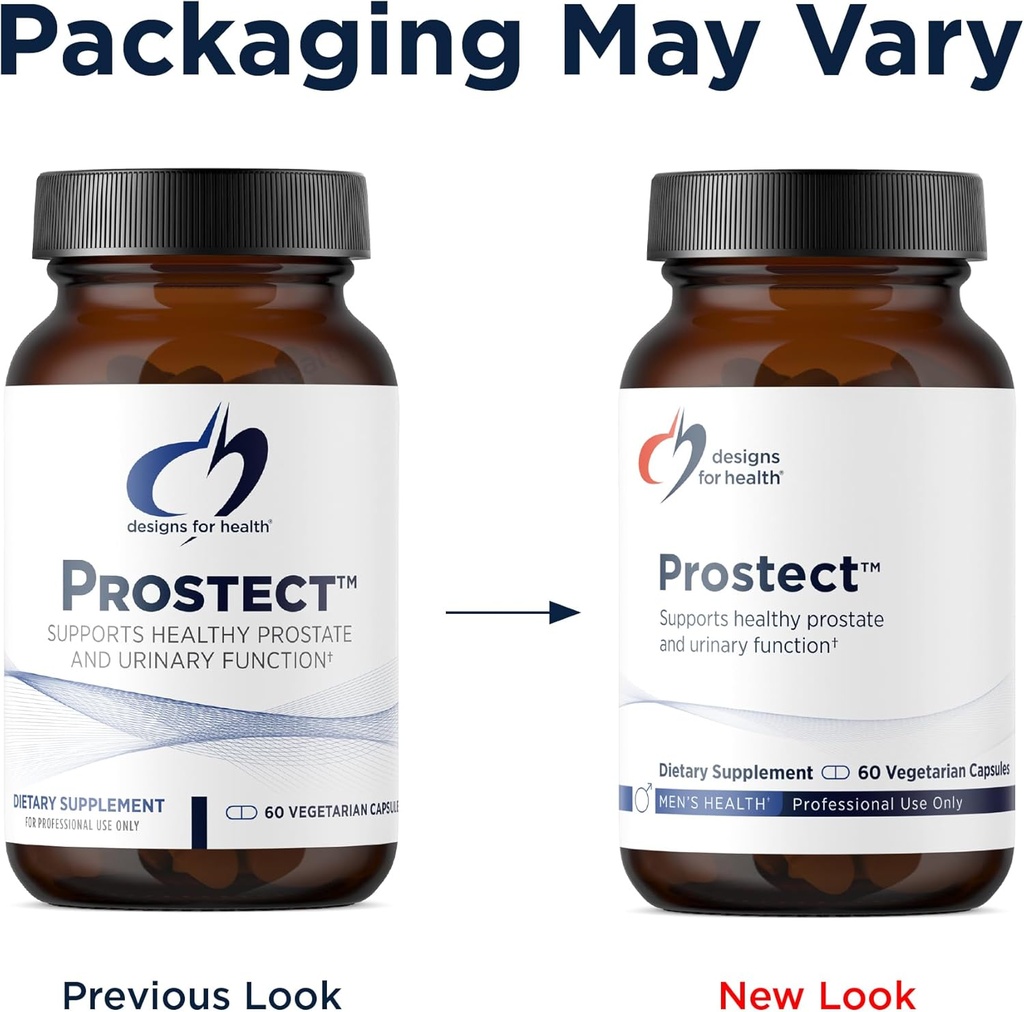 Designs for Health Prostect - Saw Palmetto-Free Prostate Supplements for Men - Urinary Function + Prostate Support - Cranberry, Pollen + Pomegranate Extract - Men's Health Supplement (60 Capsules) 5