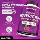 Nutrivein Premium Ashwagandha Capsules & Resveratrol Supplement Bundle: High-Absorption Resveratrol Capsules and Ashwagandha Supplements for Balance, Vitality, & Repair 5