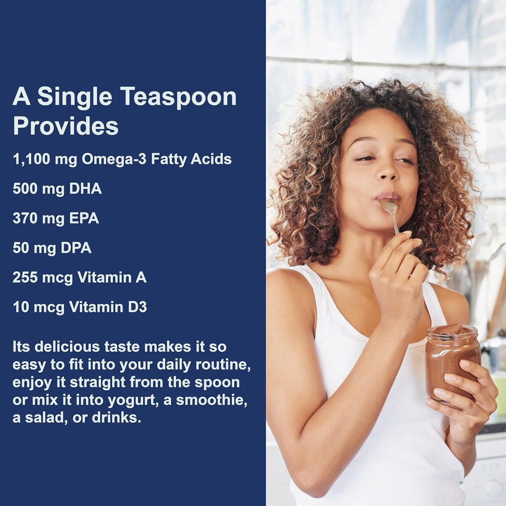 Carlson - Cod Liver Oil, 1100 mg Omega-3s, Liquid Fish Oil Supplement, Wild-Caught Norwegian Arctic, Sustainably Sourced Nordic Liquid, Lemon, 250 ml 6