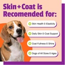 Pet Naturals Skin and Coat for Dogs with Dry, Itchy and Irritated Skin, 30 Chews - Salmon Oil, Vitamin E and Flax Oil - No Corn or Wheat - Vet Recommended 5