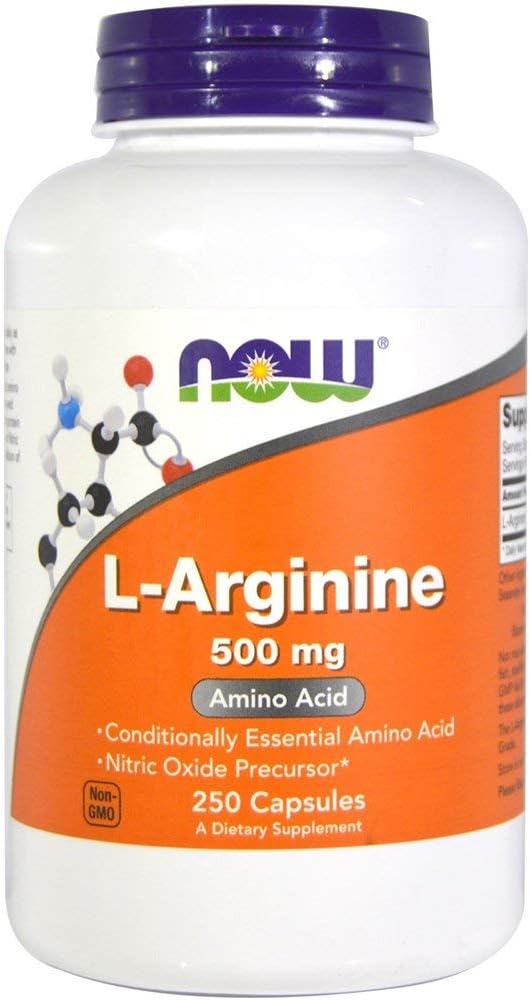 Now Foods L-Arginine (500mg) - 250 ct (Pack of 2) 2
