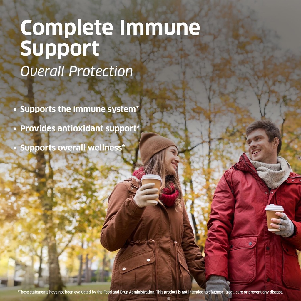 ORZAX Elderberry Capsules - Immune Support Supplement with Elderberry Vitamin C and Zinc - Antioxidants Supplement for Women and Men (60 Vegetable Capsules) 5