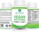 Best Earth Naturals Vegan Multivitamins with 80 Key Nutrients for Well-Being and Vitality 30 Count 3