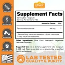 Palmitoylethanolamide Capsules | Pea 400mg | 180 Pill Count | Promotes Natural Inflammation & Discomfort Relief | Lab Tested Ingredients 5