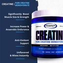 Gaspari Nutrition Pure Creatine Monohydrate, 5g of Pure Creatine, Boost Muscle and Size (Unflavored, 60 Servings) 4