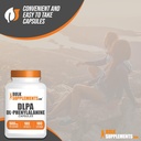 BulkSupplements.com DL-Phenylalanine Capsules - DLPA Capsules, DL-Phenylalanine 500mg - DLPA Supplements, Amino Acid Supplement - Gluten Free, 1 Capsule per Serving, 180 Capsules 6
