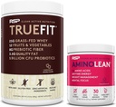 RSP NUTRITION AminoLean Pre Workout Energy (Fruit Punch 30 Servings) with TrueFit Protein Powder (Chocolate 2 LB) 2
