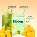 Bloom Nutrition Superfood Greens Powder, Digestive Enzymes with Probiotics and Prebiotics, Gut Health, Bloating Relief for Women, Chlorella, Green Juice Mix with Beet Root Powder, 25 SVG, Mango 4