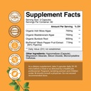 Organic Irish Sea Moss Capsules - Organic Sea Moss Pills with 2100mg Serving Superfood Complex with Bladderwrack Burdock Root and BioPerine for Immune Skin & Thyroid Support - Vegan Non-GMO (2 Month) 4